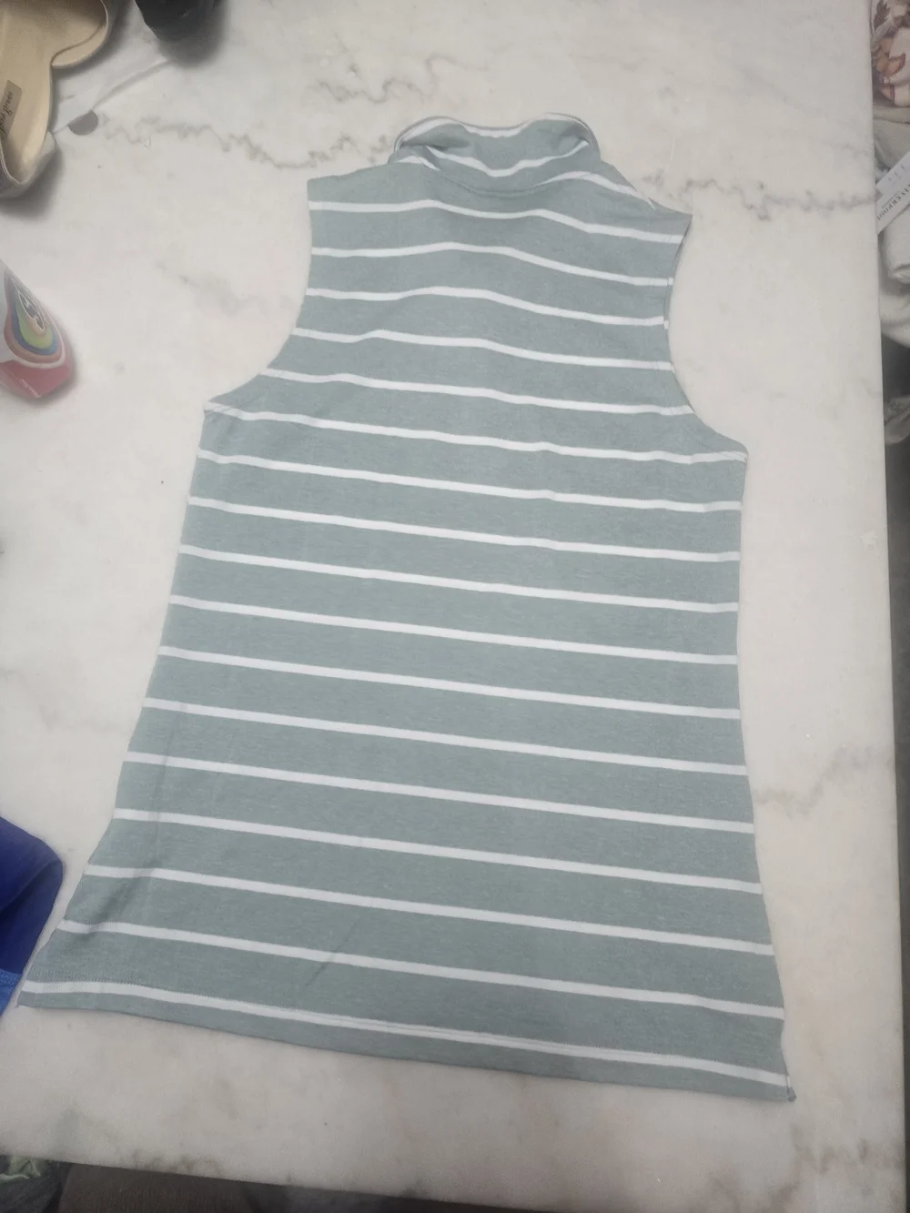 Nike Dri-FIT Striped Polo - Mint Green & White